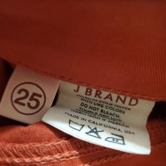 J Brand Blood Orange Skinny Leg Jeans (25) - Picture 8 of 8